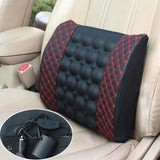 High Quality Electric Car Leather Massage Waist Massage Mat Ministry Massager Support Electric Cars Lumbar Support Car Massage