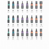 Multifunctional Ratchet Screwdriver Set Precision Wrench Tool With Detachable Handle Multiple Combinations Design