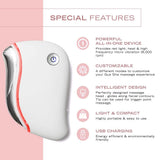 4-in-1 Anti-Aging Facial Massager Heating Vibration Red Light Massage Machine For Face Body Guasha Scraping Fat Burning Slimming