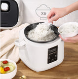 Mini Portable Rice Cooker 2L Intelligent Electric Cookers Food Steamer Cooking Pot Fast Heating Lunch Box 24H Appointment