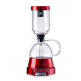 Japanese Style Electric Siphon coffee maker 3 cups vacuum Coffee machine Brewer Drip Tea Siphon Glass Pot filter Espresso maker