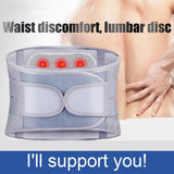 Men Women Adjustable  Self Heating Magnetic Therapy Back Waist Support Belt Lumbar Brace Massage Band Health Care