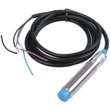 2 Pcs DC 6-36V Approach Sensor Inductive Proximity NPN NO Switch, LJ18A3-8-Z/BX 8Mm &amp; LJ12A3-4-Z/BY 4Mm