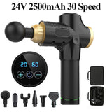 Massage Gun Deep Muscle Relax Massage Electric Massager Fitness Equipment Noise Reduction Design Fascia Gun