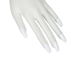 Nail Practice Mannequin Hand Nail Art Practice Hand Silicone with 50 False Nail Tips for Nail Salon