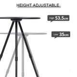 Camping Table Portable Mini Tea Coffee Desk Tripod Table Desk for Camping Hiking Backpacking Fishing