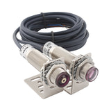 DC6V to DC36V M18 laser beam photoelectric switch infrared visible light sensor 30m detection