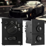 Headlight Switch, Greenish LED Lights ,for Chevy Silverado Suburban 2003-2007 19381535 D1595G
