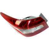Outer Tail Light Lamp Assembly Driver Side, Fit for Nissan Sentra 265553YU0A NI2804108 Vehicle Replacement, Easy to Install