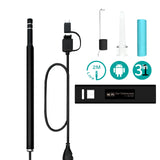 Smart Visual Ear Cleaning Otoscope Otoscope-Ear Scope Camera Ear Wax removal Tools Home Ear Inspection for Kids and Adults