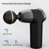 Mini Massage Gun for Therapy and Relaxation Powerful Quiet Cordless Handheld Muscle Massager Gun for Gym Device