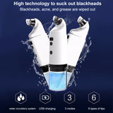 Electric Blackhead Remover Face Pore Acne Pimple Removal Vacuum Suction Black Dots Upgraded Water Cycle Facial Clean Skin Tool
