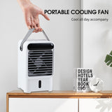 Mini Usb Portable Air Conditioner Desktop Cold Air Cooler Table Fans Water Circulation Air Conditioning Fan Ventilator for Home
