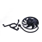 1J0 959 455K 290mm Radiator Cooling Fan Assembly Set Fit For V-W Golf J-etta Au-di TT COUPER 220/60W 1JD959455A 1J0121206D