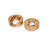 2PCS Brass Counterweight Balance Weight for YK4101PRO YK4102 YK4103 YK4082 YiKong RC Crawler Car Upgrade Parts