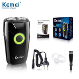 Men's Trimmer Floating Head Shaver Wireless Rechargeable Electric Shaver Beard Stubble Trimmer Portable Shaver Beauty Shave Tool