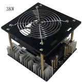 3000W ZVS high frequency induction heating high power high frequency machine quenching intermediate frequency furnace no tap zvs