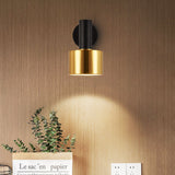 Nordic wall lamp American style iron art bedroom bedside lamp modern simple living room wall lamploft wall lamp  creative mirror