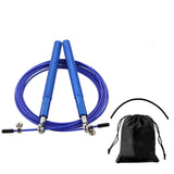Fitness Speed Skipping Rope Crossfit Men Women Gym Workout Equipment Steel Wire Bearing Adjustable Jump Ropes Gym MMA Training