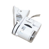2022.60X Mobile Phone Microscope Magnifier with LED Light Phone Universal Mobile Magnifying Glass Macro Lens Zoom Camera Clip