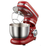 1200W 4L Stainless Stainless Steel Bowl 6-speed Kitchen Food Stand Mixer Cream Egg Whisk Whip Dough Kneading Mixer Blender