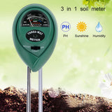 Soil pH Tester, 3/4 in 1 PH Light Moisture Acidity Tester Soil Tester Moisture Meter Plant Soil Tester Kit for Flowers