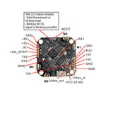 Happymodel CrazyF411 AIO F4 2-4S Flight Controller with Frsky Receiver &amp; Built-in 20A BL_S ESC for Toothpick RC FPV Racing Drone
