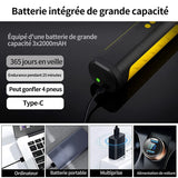 Portable Air Compressor Rechargeable Electric Tire Inflator Digital LED Display Cordless Air Pump for Car, Motorcycle