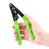 Handheld TAWAA KS-K2 Fiber Optic Kevlar Scissors Fiber Optic Kevalr Cutter Stainless Steel Scissors with 3 Holes Fiber Stripper