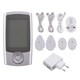 Massager Dual-Channel TENS Unit Rechargeable Muscle Stimulator Portable 16-Mode Electric Pulse Massager with 20 Strength Levels