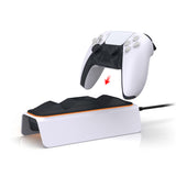 Dual Fast Charger Station for P5 PS5 Game Controller Wireless Gamepad Joystick Power Dock for Dual Sense Joypad