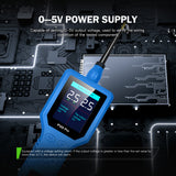9-30v Car Circuit Tester P100 pro Automotive 12v 24v Power Circuit Probe Kit Multimeter Digital Oscilloscope Test Tool