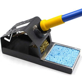 Multi-functional Soldering Iron Stand Holder Zinc Alloy Stable Welding Solder Iron Tips Station with Insulation Pad