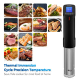 INKBIRD WIFI Slow Cooker 1000W Vacuum Sous Vide Culinary Tool Thermal Immersion Circulator Precise Temperature&Timer for Kitchen