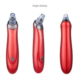 Mini Handheld Electric Facial Vacuum Suction Rechargeable Pore Cleaner Face Cleansing Blackhead Removal Acne Treatment