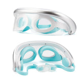 3 Colors LED Light Therapy Eyes Mask Massager Photon Treatment 40℃ Warm Massage SPA Vibration LED Face Mask Eye Wrinkle Removal