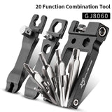 Mountain Cycle Screwdriver Tool 16 In 1 Mountain Bicycle Tools Sets Bike Bicycle Repair Tools Kit Hex Spoke Wrench