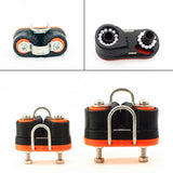 Double Ball Bearing Quick Entry Boat Cam Cleat Rope Clip Kayak Anchor Line Clamp