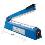 Plastic Bag Sealer Impulse Sealing Machine 200mm/300mm Food Heat Sealer Packing Tools Send A Heating Wire Kitchen