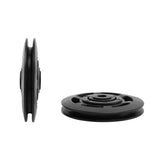 16Pcs 95Mm Black Bearing Pulley Wheel Cable Gym Equipment Part Wearproof