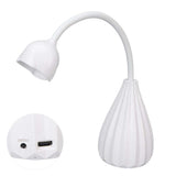 Gel Polish Drying Lamp Angle Adjustable Portable Rechargeable Scratch Resistant UV LED Nail Lamp for Nail Art Academy for Home