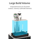 ANYCUBIC 3D Printer Photon Mono X, UV CD Resin Printer with 4K Monochrome Screen, App Remote Control, Print Size 192*120*250 mm