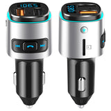 Car MP3 player FM Transmitter U Disk / TF Card Music Player Bluetooth Receiver Hands-free Calling USB QC3.0 Car Charger
