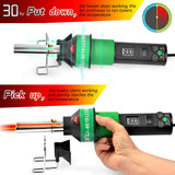 220V Mini Portable Brushless Rework Soldering Station Welding Solder Iron Gun CNC Digital Display Sensor Closed Loop