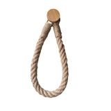 Modern And Simple Roll Paper Stand Retro Woven Towel Hanging Hemp Ropes Bathroom Toilet Roll Paper Holders Bathroom Hardware