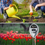 Soil Tester 3-In-1 Soil Moisture Light and PH Acidity Tester Plant Tester Soil Moisture Sensor Meter Plant Care Hygrometer Water