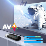 X98 S500 Android 11.0 Smart TV Stick UHD 4K Media Player Amlogic S905Y4 TV Dongle 4GB+32GB 2.4G/5G WiFi HDR10 H.265 VP9 Decoding