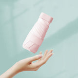 Mini Sun Umbrella Pocket Rain Umbrellas Anti UV Anti-sunburn Parasol Portable Lightweight Women Men Sunshade Umbrella for Travel
