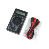 1Pcs ZT Digital Multimeters Portable AC/DC Ammeter Voltmeter Ohm LCD Display Backlight Multimeter Diode and Continuity Test