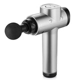 1800MAH 12V Massage Gun LCD Display Body Exercising Muscle Electric Massager 4 Heads Buttom Fascia Gun for Neck Back Vibrator